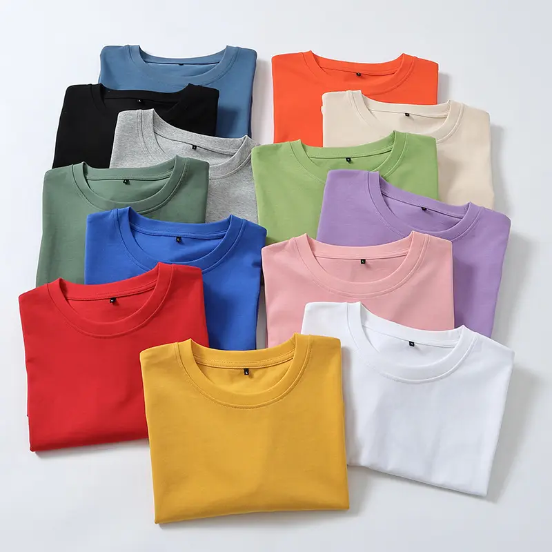 Cotton Men’s Blank O Neck Breathable T-shirts